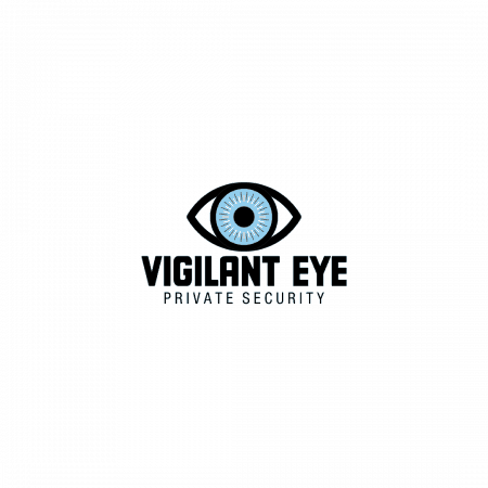 vigilent eye security logo design