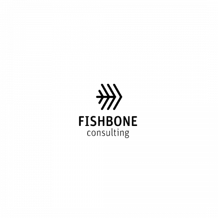 fishbone consulting logo design