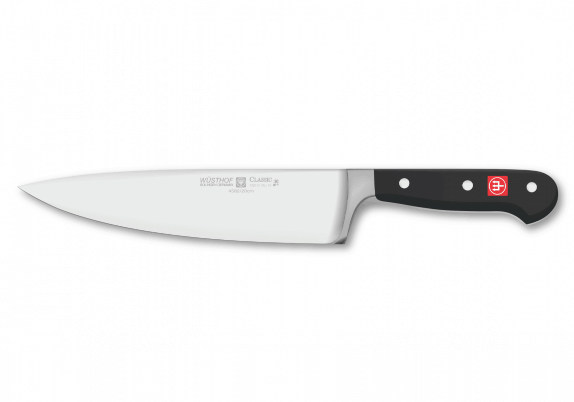 Wüsthof 20cm kitchen knife illustration