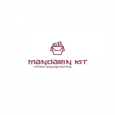 mandarin kit logo design