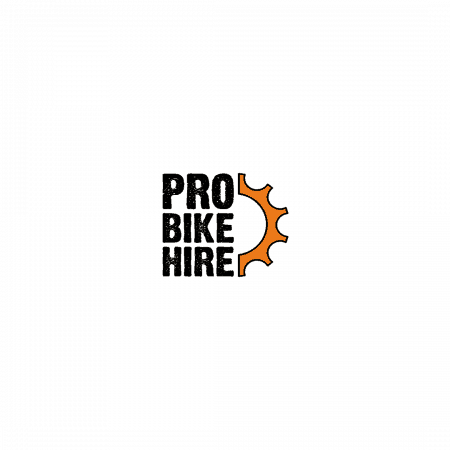 pro bike hire logo design