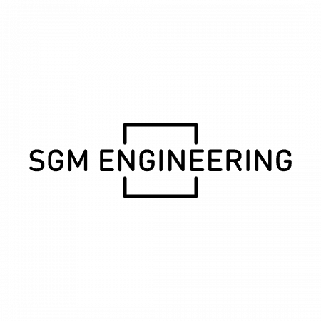 SGM engineering logo design