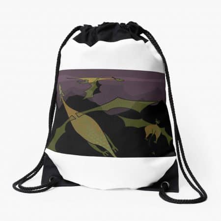 redbubble drawstring bag