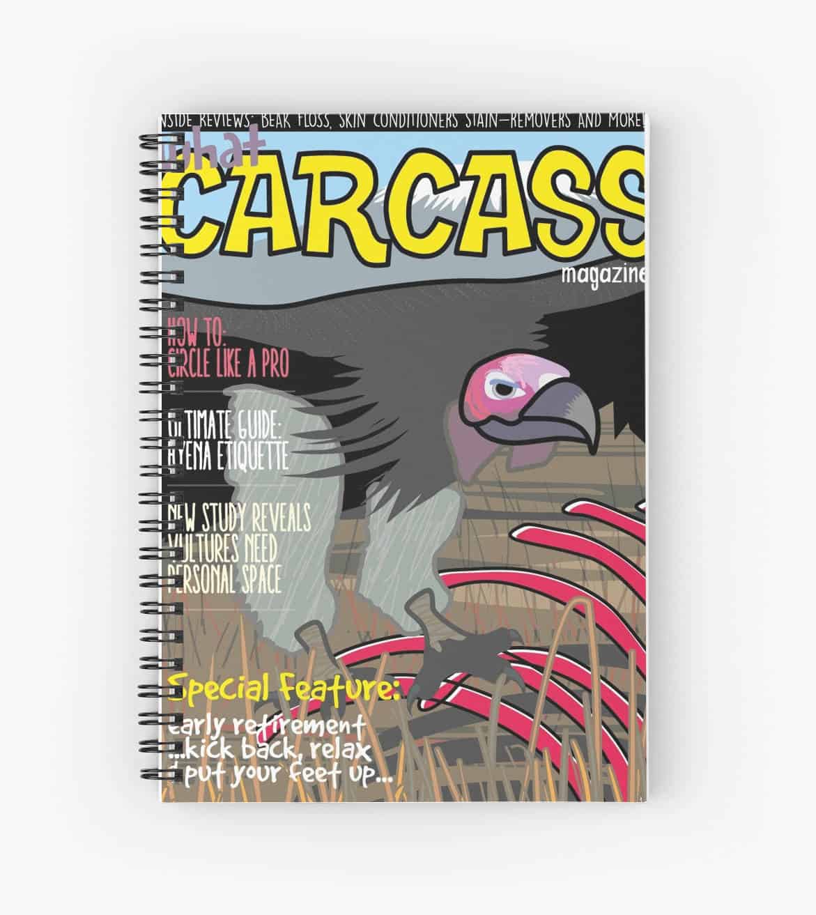 What carcass magazine — red dwarf