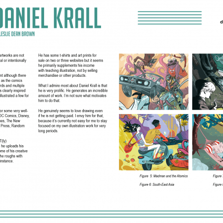 Daniel Krall — graphic design book layout
